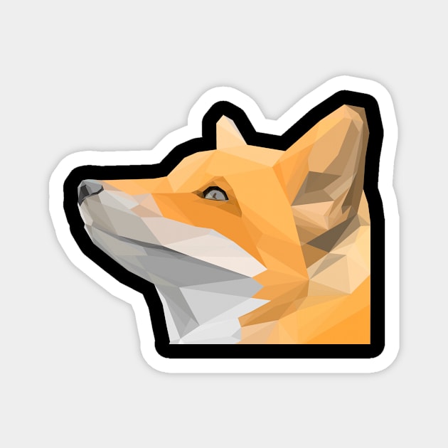 FOX Lowpoly Magnet by Re Yant Gallery