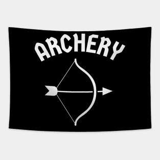 Archery Simpler Bow And Arrow Archer Tapestry