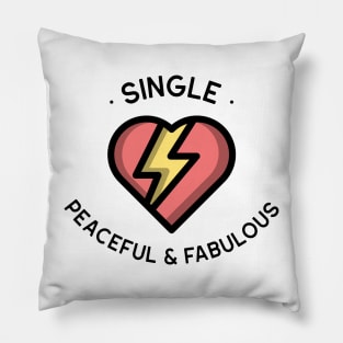 single- Peaceful and fabulous Pillow