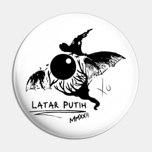 Witch Spooks X Latar Putih Pin