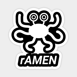 Flying Spagetti Monster Pastafarianism ICON Magnet