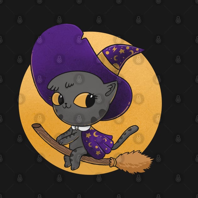 Witch Cat by ppmid