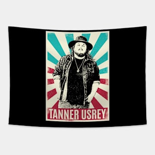 Vintage Retro Tanner Usrey Tapestry