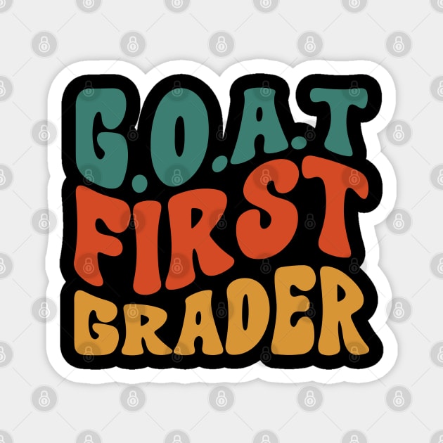 First Grader GOAT Magnet by Myartstor 