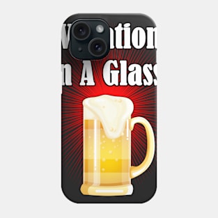 Vacation In A Glass Phone Case