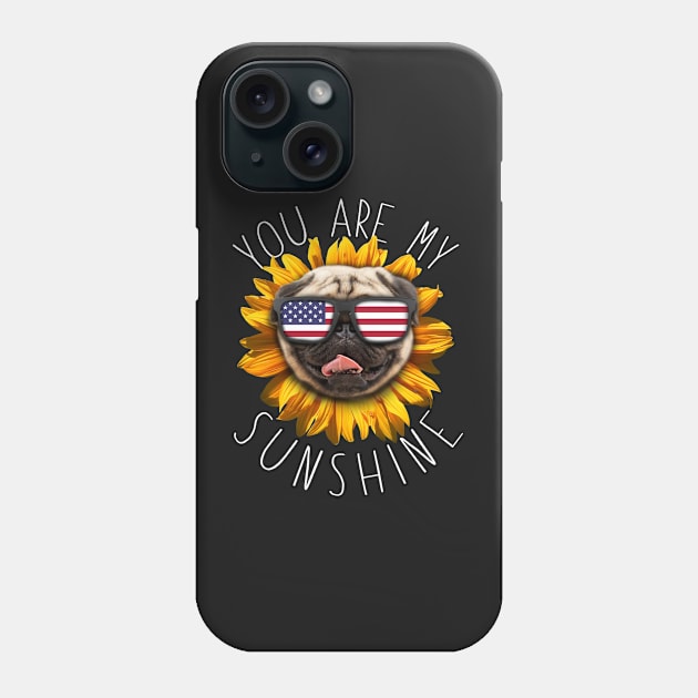 You Are My Sunshine Phone Case by Luna Illustration