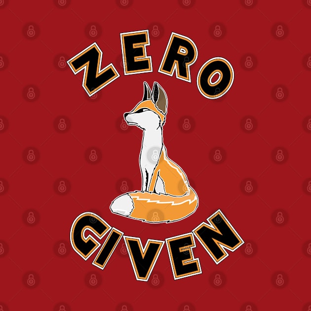 Zero Fox Given by BSquared