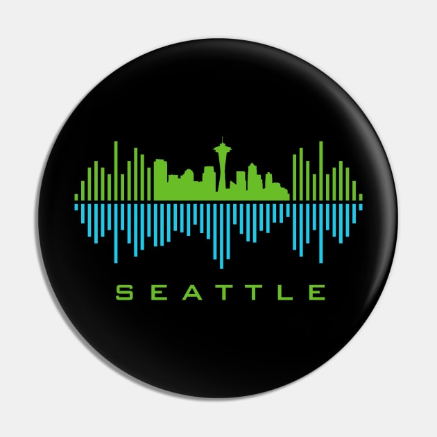 Seattle Soundwave Pin by blackcheetah