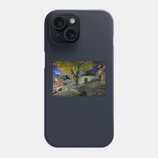 A night in Kalarrytes - Tzoumerka mountains, Epirus Phone Case