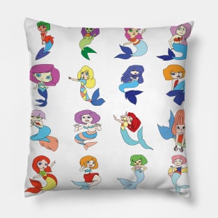 Mermaids Pillow