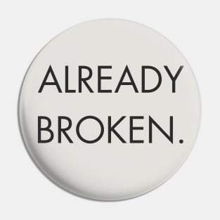 aesthetic Classic quote: ALREADY BROCKEN Memorial peaky blinders thomas shelby quote Pin