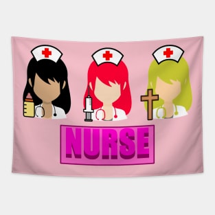 Nurse power Tapestry