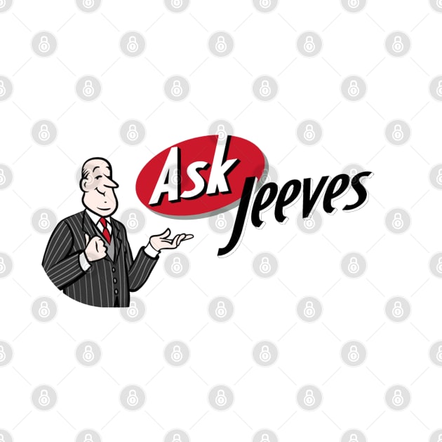Ask Jeeves. Search engine by fiercewoman101