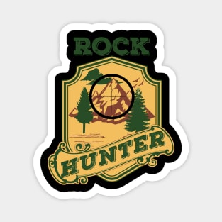 Rock Hunter- Geology- Rockhound Magnet