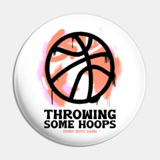 throwing some hoops Pin