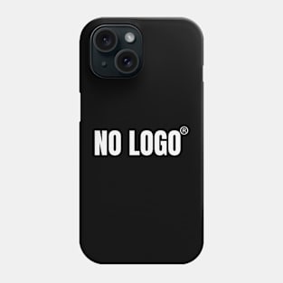 Registered No Logo Phone Case