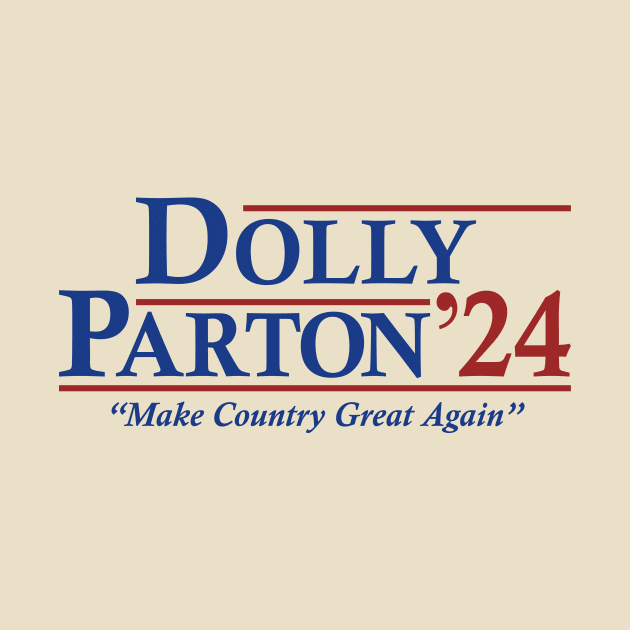 Dolly For President 2024 by RomanDanielsArt