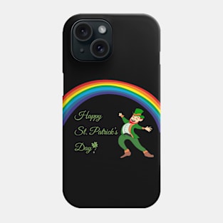 Funny leprechaun Phone Case