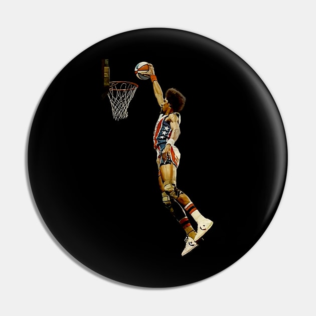 Dr J Jump Pin by MucisianArt