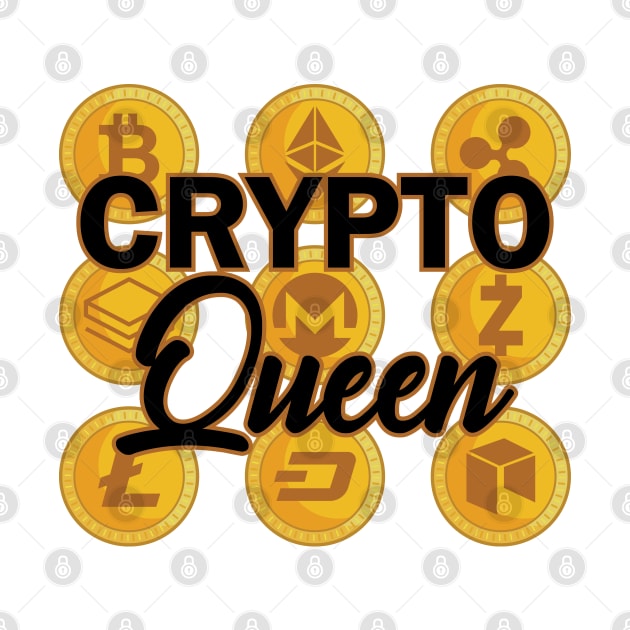 Crypto Queen by KC Happy Shop