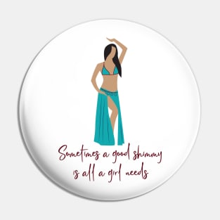 Funny Belly Dancing Shimmy Pin