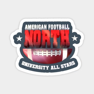 North Aamerican football Magnet