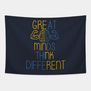 Great minds thinks different Tapestry