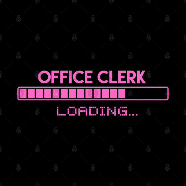 Office Clerk Loading by Grove Designs