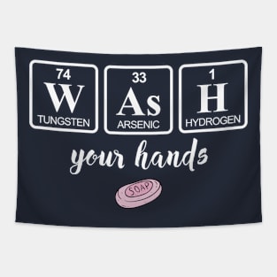 Wash your hands Tapestry