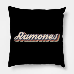 Ramones Retro Style Pillow