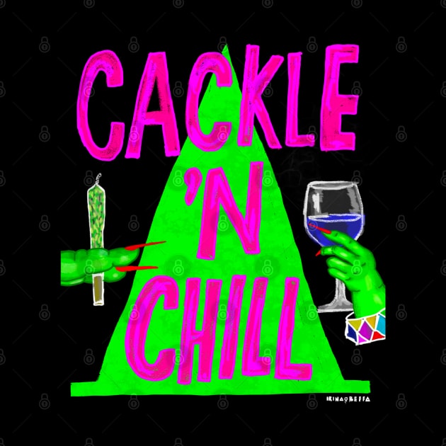 Cackle 'N Chill by Irina's Family Art Circle 