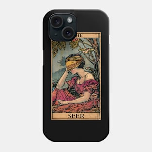 The Seer Tarot Card Phone Case