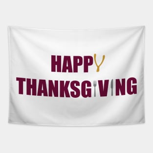 Happy Thanksgiving Tapestry