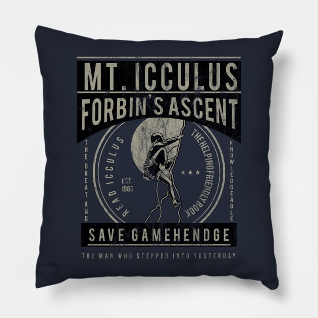 Forbin's Ascent Pillow by Cactux