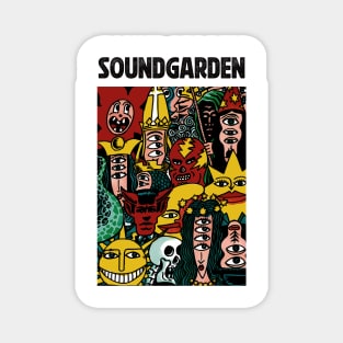 Monsters Party of Soundgarden Magnet