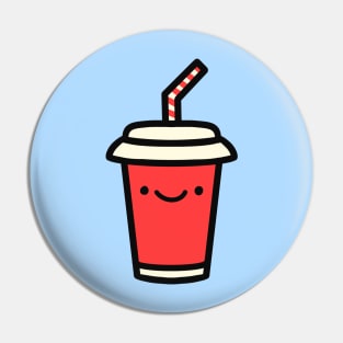 Cute Fast Food Soft Drink Pin