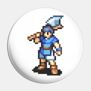 Journeyman Fighting Sprite Pin