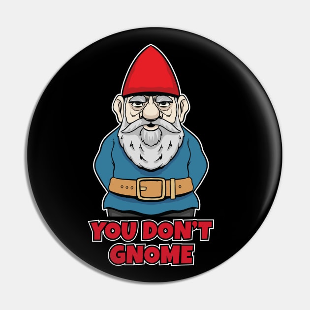 Garden Gnome Pin by futiledesigncompany