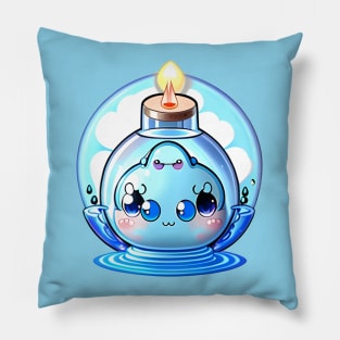 H2O Bubbles - The Adorably Atomic Hydrogen Pillow