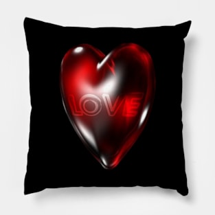 Red Heart Love Pillow