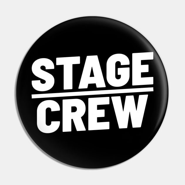 Stage Crew Bold Pin by Lumintu Merch