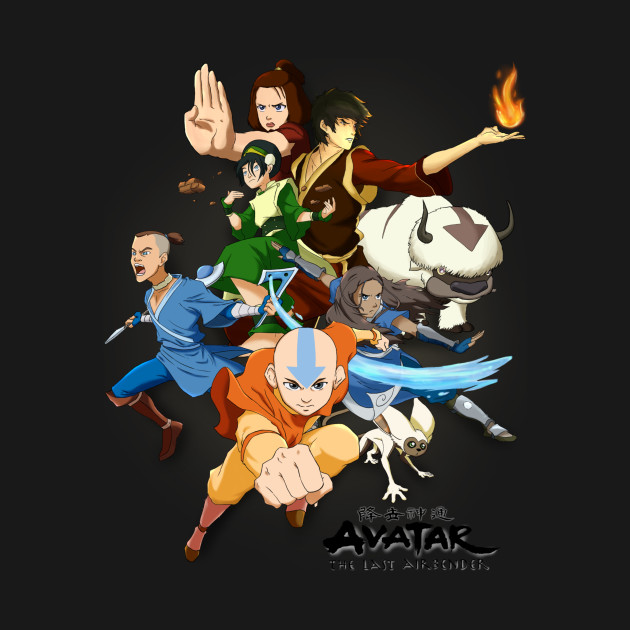 The Gaang - Avatar The Last Airbender - T-Shirt