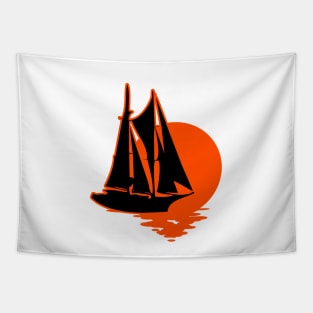 Sailboat Tapestry