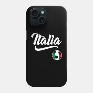 Italia Soccer Ball Italy Flag Italian Football Gift Phone Case