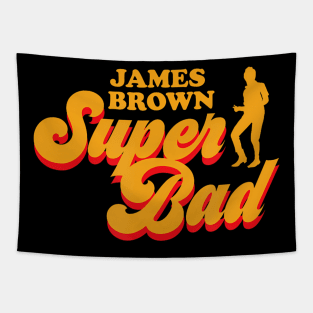 Brown Color Super Bad Tapestry