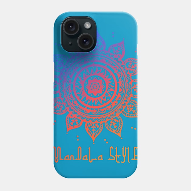 Mandala Phone Case by Awdan