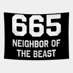 665 - Neighbor Of The Beast Tapestry