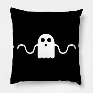 Squiggly Arms Ghost Pillow