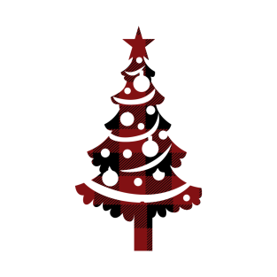 Plaid Christmas Tree T Shirts Teepublic