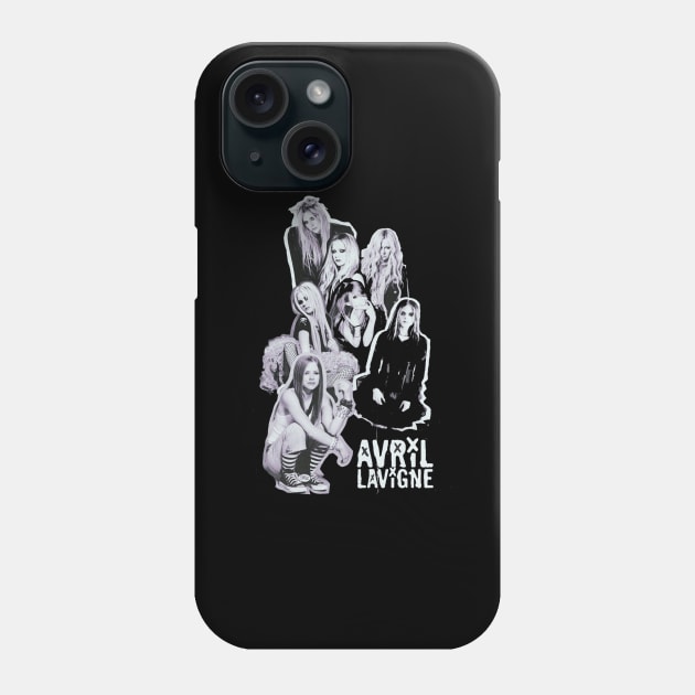 avril lavigne-vintage Phone Case by tostsandstudio